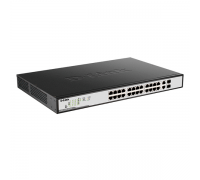D-Link DGS-1100-26MPP/C1A, L2 Smart Switch with 24 10/100/1000Base-T ports and 2 1000Base-T/SFP combo-ports (20 PoE ports 802.3af/802.3at (30 W),4 802.3af/802.3at/UPoE 802.3bt draft (75 W), PoE Budg                                                    