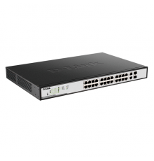 D-Link DGS-1100-26MPP/C1A, L2 Smart Switch with 24 10/100/1000Base-T ports and 2 1000Base-T/SFP combo-ports (20 PoE ports 802.3af/802.3at (30 W),4 802.3af/802.3at/UPoE 802.3bt draft (75 W), PoE Budg                                                    