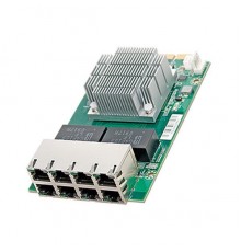 Сетевой адаптер NIP-51084 (A7871460)   Caswell Сетевой адаптер PCIe Gen2.0 x8, 8x 1GbE RJ-45 Ethernet Ports, Intel i350-AM4 LAN Controller                                                                                                                