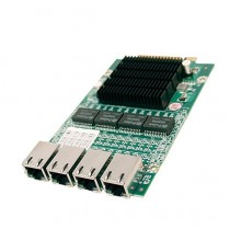Сетевое оборудование Caswell NIP-51041 (A7871090)   Caswell Сетевой адаптер PCIe Gen2.0 x4, 4x 1GbE RJ-45 Ethernet Ports, Intel i350-AM4 LAN Controller                                                                                                   