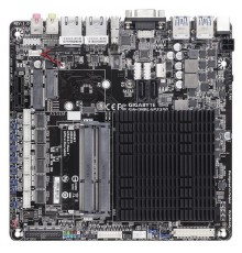 Материнская плата GIGABYTE GA-IMBLAP3350, Intel® Dual-Core Celeron®N3350 (2.4 GHz), 2xDDR3-1866 SO-DIMM, D-SUB+HDMI+LVDS, 1xPCIex1, 1xMiniPCIex1, 2xSATA3, 1xM.2, 5 Ch Audio, 2xGLan, (0+4)xUSB2.0, (4+0)xUSB3.1, Thin Mini-ITX, RTL                      