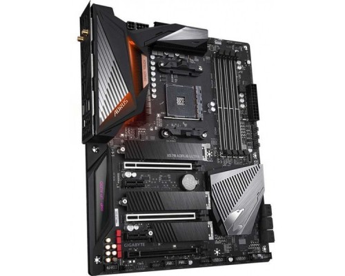 Материнская плата X570 AORUS ULTRA, Socket AM4, AMD X570, 4xDDR4-3200, HDMI, 3xPCI-Ex16, 2xPCI-Ex1, 6xSATA3(RAID 0/1/10), 3xM.2, 8 Ch Audio, GLan, Wi-Fi 802.11, (4+4)xUSB2.0, (5+4)xUSB3.2, (1+1)xUSB3.2 Type-C™, ATX, RTL