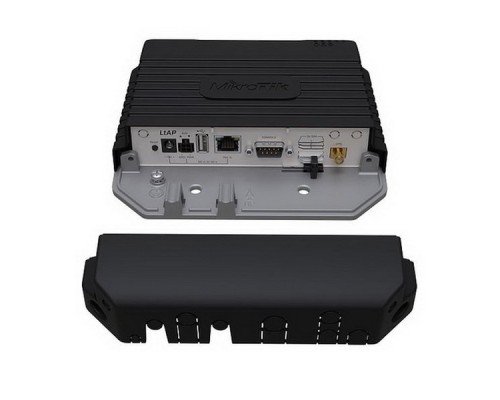 Маршрутизатор RBLtAP-2HnD&R11e-LTE LtAP LTE kit with dual core 880MHz CPU, 128MB RAM, 1 x Gigabit LAN, built-in High Power 2.4Ghz 802.11b/g/n Dual Chain wireless with integrated antenna, LTE modem (for International bands 1/2/3/5/7/8/20/38/40) with i