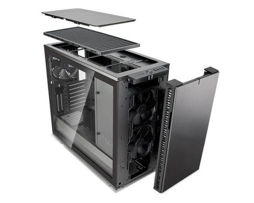 Корпуса Fractal Fractal Design Define R6 USB-C Gunmetal Tempered glass FD-CA-DEF-R6C-GY-TGL  (701187)