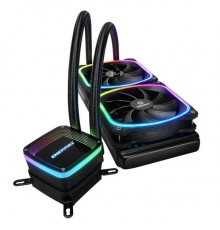 Жидкостная система охлаждения ELC-AQF240-SQA AQUAFUSION  AQUAFUSION, TDP 350W, SquA RGB FAN 2x120mm RTL                                                                                                                                                   