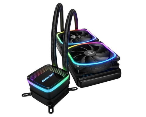 Жидкостная система охлаждения ELC-AQF240-SQA AQUAFUSION  AQUAFUSION, TDP 350W, SquA RGB FAN 2x120mm RTL