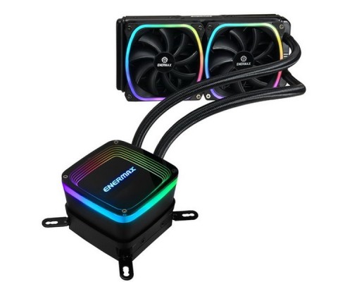 Жидкостная система охлаждения ELC-AQF240-SQA AQUAFUSION  AQUAFUSION, TDP 350W, SquA RGB FAN 2x120mm RTL