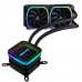 Жидкостная система охлаждения ELC-AQF240-SQA AQUAFUSION  AQUAFUSION, TDP 350W, SquA RGB FAN 2x120mm RTL