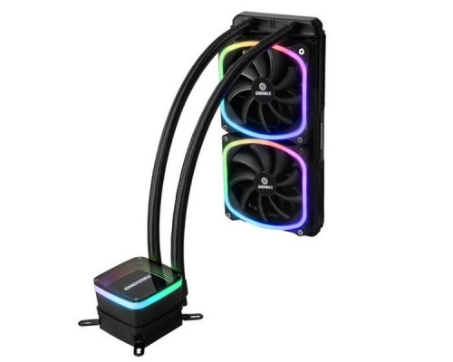 Жидкостная система охлаждения ELC-AQF240-SQA AQUAFUSION  AQUAFUSION, TDP 350W, SquA RGB FAN 2x120mm RTL