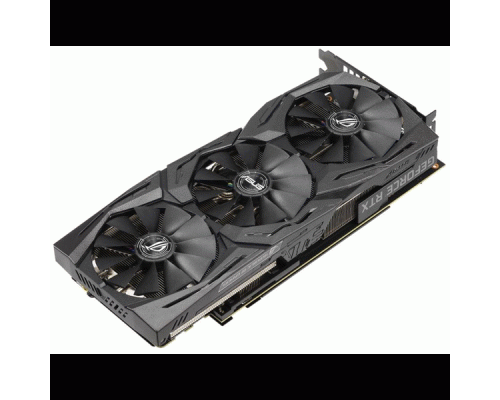 Видеокарта 8Gb PCI-E DDR6 ASUS ROG-STRIX-RTX2060S-O8G-GAMING (RTL) 2xHDMI+2xDP GeForce  RTX2060S