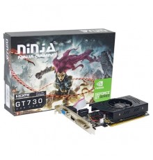 Видеокарта Ninja GT730 PCIE (96SP) 4G 128BIT DDR3 (DVI/HDMI/CRT) LP (NK73NP043F)  RTL                                                                                                                                                                     