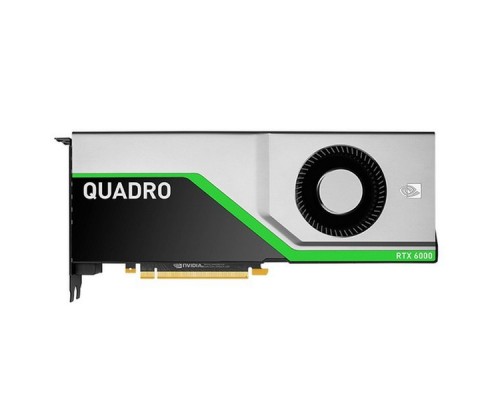 Видеокарта NVIDIA QUADRO RTX 6000 (XVCQRTX6000-PB) QUAD,RTX6000,24GB,PCIEX16 GE3 RTL