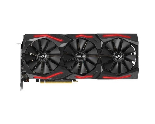 Видеокарта 8Gb PCI-E DDR6 ASUS ROG-STRIX-RTX2060S-A8G-GAMING (RTL) 2xHDMI+2xDP GeForce  RTX2060S