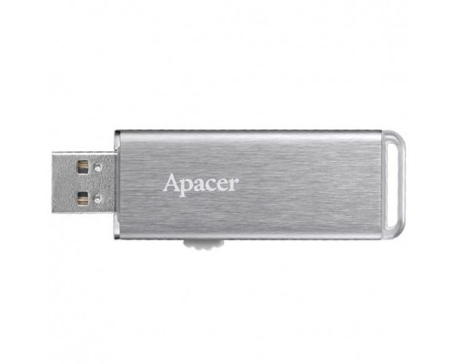 Память USB Flash Drive 32GB Apacer AH33A USB Flash AP32GAH33AS-1 USB 2.0, Silver, Metal case, RTL (916037)