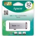 Память USB Flash Drive 16GB Apacer AH35A USB Flash AP16GAH35AS-1 USB 3.1 Gen 1, Silver, Metal case, RTL (915051)