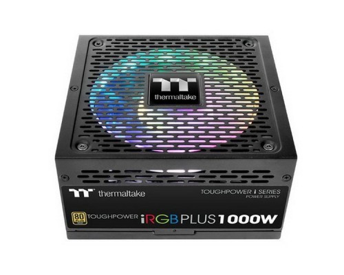 Блоки питания Thermaltake Toughpower i 1000 PS-TPI-1000F3FDGE-1 1000W/Fully Modular/Riing Duo/Full Range/Digital/80 Plus Gold/EU/100% JP CAP/All Flat Cables , RTL