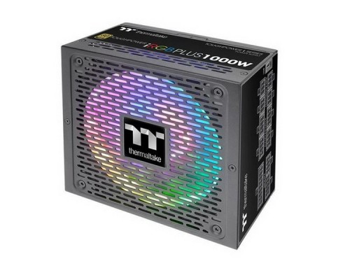 Блоки питания Thermaltake Toughpower i 1000 PS-TPI-1000F3FDGE-1 1000W/Fully Modular/Riing Duo/Full Range/Digital/80 Plus Gold/EU/100% JP CAP/All Flat Cables , RTL