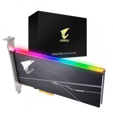 Жесткий диск SSD AIC 512GB Gigabyte AORUS RGB Client SSD GP-ASACNE2512GTTDR PCIe Gen3x4 with NVMe, 3480/2100, IOPS 360/510K, MTBF 1.8M, 3D TLC, 512MB, 800TBW, RTL (804930)                                                                               