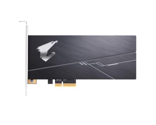 Жесткий диск SSD AIC 512GB Gigabyte AORUS RGB Client SSD GP-ASACNE2512GTTDR PCIe Gen3x4 with NVMe, 3480/2100, IOPS 360/510K, MTBF 1.8M, 3D TLC, 512MB, 800TBW, RTL (804930)