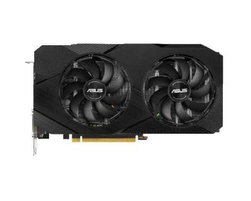 Видеокарта 6Gb PCI-E DDR5 ASUS DUAL-GTX1660-O6G-EVO (RTL) DVI+HDMI+DP GeForce  GTX1660