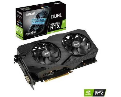 Видеокарта DUAL-RTX2060-A6G-EVO /RTX2060,DVI,HDMI*2,DP,6G,D6 RTL