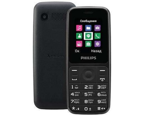 Мобильный телефон Philips E125 Xenium черный моноблок 2Sim 1.77