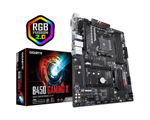 Материнская плата AMD B450 SAM4 ATX B450 GAMING X GIGABYTE