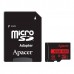 Карта памяти microSDHC 16GB Apacer Memory Card AP16GMCSH10U5-R UHS-I U1 Class 10, R85, Adapter, RTL (912602)