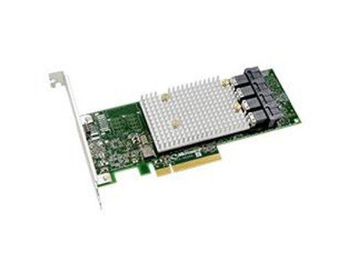 Контроллер жестких дисков Microsemi Adaptec SmartHBA 2100-16i Single (16 internal ports,PCIe Gen3 ,x8,,RAID 0/1/10/5,,FlexConfig,)
