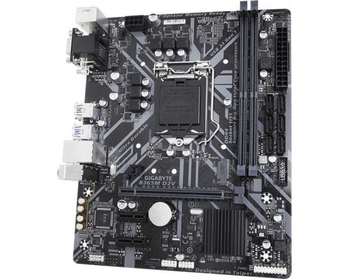 Материнская плата B365M D2V, Socket 1151, Intel®B365, 2xDDR4-2666, D-SUB+DVI-D, 1xPCI-Ex16, 2xPCI-Ex1, 6xSATA3 (RAID 0,1,5,10), 1xM.2, 8 Ch Audio, GLan, (2+4)xUSB2.0, (4+2)xUSB3.1, 2xPS/2, mATX, RTL, 100,565