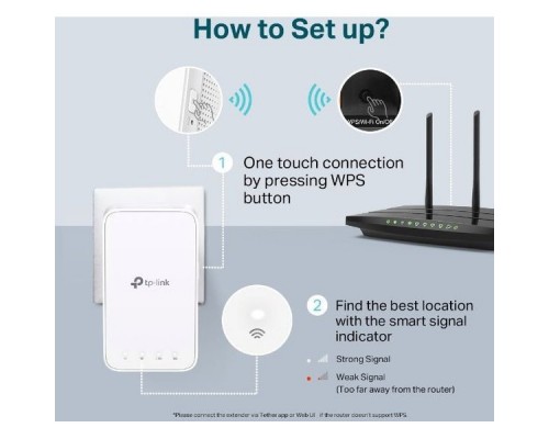 Ретранслятор TP-Link RE300 AC1200 Wi-Fi Range Extender  (802.11a/b/g/n/ac,  433Mbps)