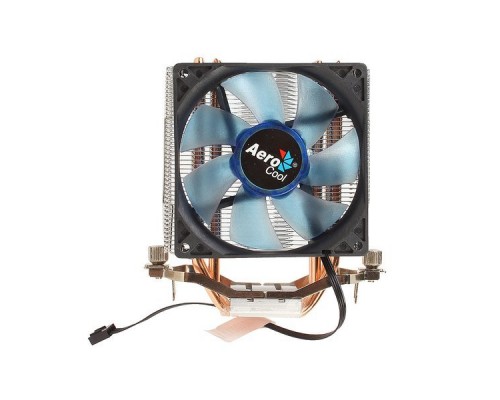 Кулер Aerocool Verkho 4 Lite , до 125W, 4х теплотрубки, PWM, 1000-2000 RPM, 2066/2011/1150/1154/1155/1156/1366/775 , AM4/AM3+/AM3/AM2+/AM2/FM2/FM1