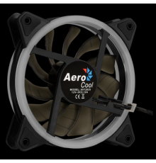 Вентилятор Aerocool REV RGB , 120x120x25мм, 16,8 млн. цветов, RGB подсветка в виде двойного кольца, 3-Pin, 1200 об/мин, 41,3 CFM, 15,1 дБА                                                                                                                