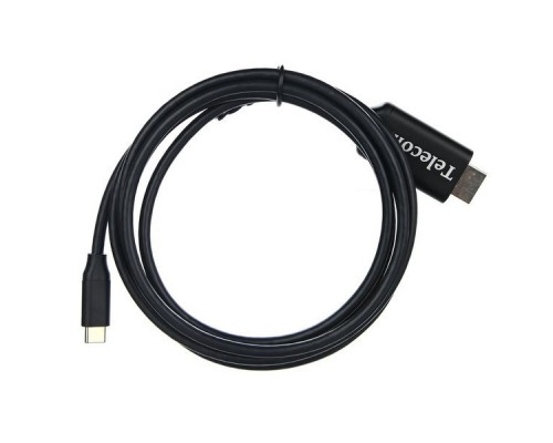 Кабель-адаптер USB3.1 Type-Cm -- HDMI A(m) 4K@60Hz, 1.8m, Telecom TCC008-1.8M