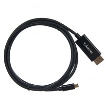 Кабель-адаптер USB3.1 Type-Cm -- DP(m) 4K@30Hz, 1.8m, Telecom TC010-1.8M                                                                                                                                                                                  