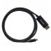 Кабель-адаптер USB3.1 Type-Cm -- DP(m) 4K@30Hz, 1.8m, Telecom TC010-1.8M