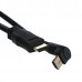 Кабель HDMI=HDMI-угловой коннектор 90град 5м, 2.0V VCOM CG523-5M