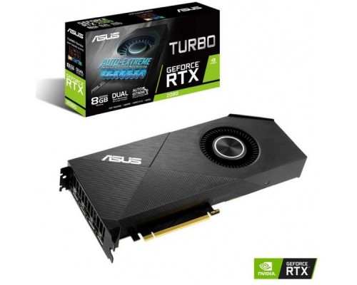 Видеокарта ASUS TURBO-RTX2080-8G-EVO /RTX2080,HDMI,DP*3,8G,D6 RTL