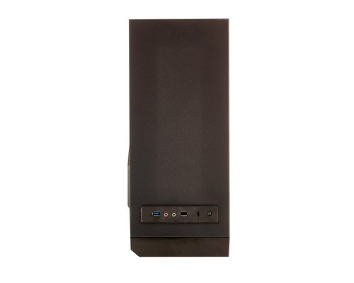 Корпус Miditower ExeGate EVO-7215 Black-Red light, ATX, 500NPX, 120mm, 1*USB+1*USB3.0, Audio