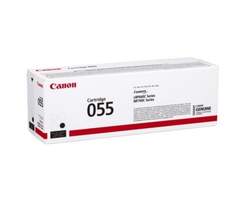 Картридж Canon 055 BK (2300 стр.) для Canon LBP66x/MF74x