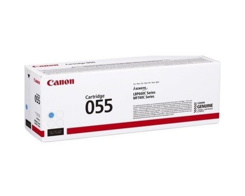 Картридж Canon 055 C (2100 стр.) для Canon LBP66x/MF74x
