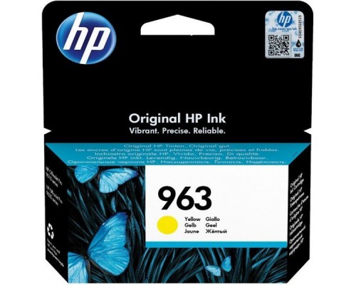 Картридж струйный HP 963 3JA25AE желтый (700стр.) для HP OfficeJet Pro 901x/902x/HP