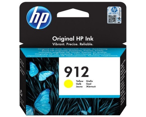 Картридж струйный HP 912 3YL79AE желтый (315стр.) для HP DJ IA OfficeJet 801x/802x