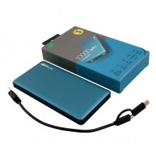 Мобильный аккумулятор GP Portable PowerBank MP10 Li-Pol 10000mAh 2.4A+2.4A+3A синий 2xUSB                                                                                                                                                                 