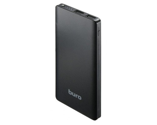 Мобильный аккумулятор Buro RCL-8000-BK Li-Pol 8000mAh 2.1A черный 2xUSB