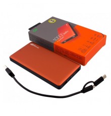 Мобильный аккумулятор GP Portable PowerBank MP10 Li-Pol 10000mAh 2.4A+2.4A+3A оранжевый 2xUSB                                                                                                                                                             