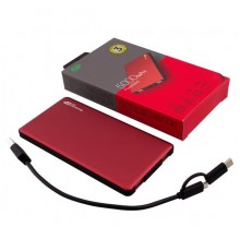 Мобильный аккумулятор GP Portable PowerBank MP05 Li-Pol 5000mAh 2.1A+2.1A красный 2xUSB                                                                                                                                                                   