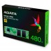Жесткий диск SSD M.2 2280 480GB ADATA SU650 Client SSD ASU650NS38-480GT-C SATA 6Gb/s, 550/510, IOPS 80/60K, MTBF 2M, 3D TLC, 210TBW, RTL (772394)