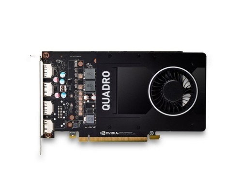 Видеокарта NVIDIA QUADRO P2200 (VCQP2200BLK-1) 5GB,PCIEX16 GEN3