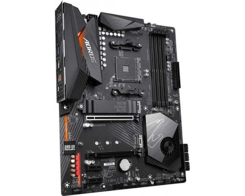 Материнская плата GigaByte X570 AORUS ELITE SAM4 AMD X570 2xPCI-E HDMI GbLAN SATA  ATX 4DDR4 (RTL)